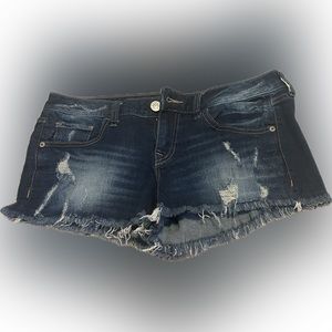 Express Cut-off Jean Shorts